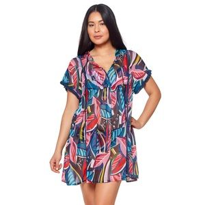 Bleu Rod Beattie Chiffon Tunic